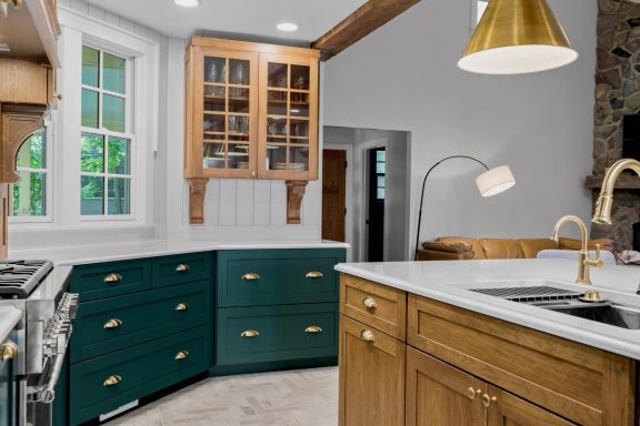 Kitchen remodel done by Kingdom Construction and Remodel in Northville, Michigan